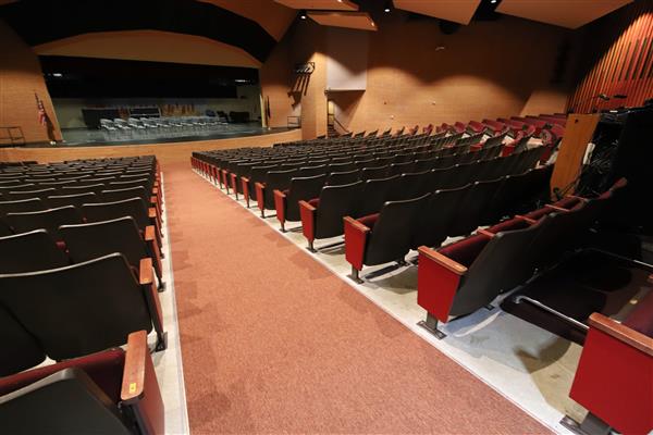 Another view from the back of the auditorium.